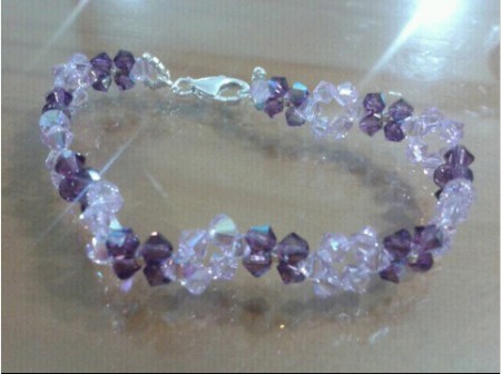 Pulsera violeta
